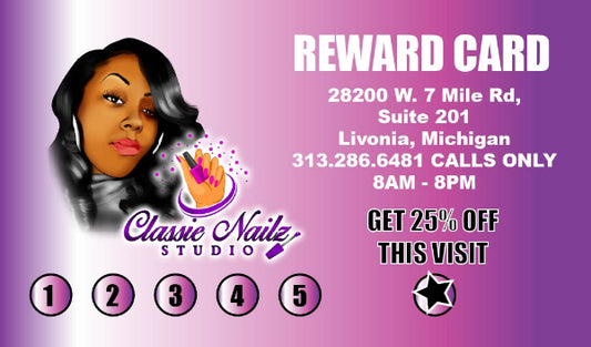 Re-Order-Business Cards Standard 3.5x2"